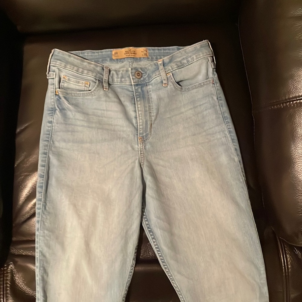 Hollister Light Wash Skinny Jeans